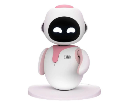 Zabawka edukacyjno-interaktywna Eilik Desktop Companion Robot Pink